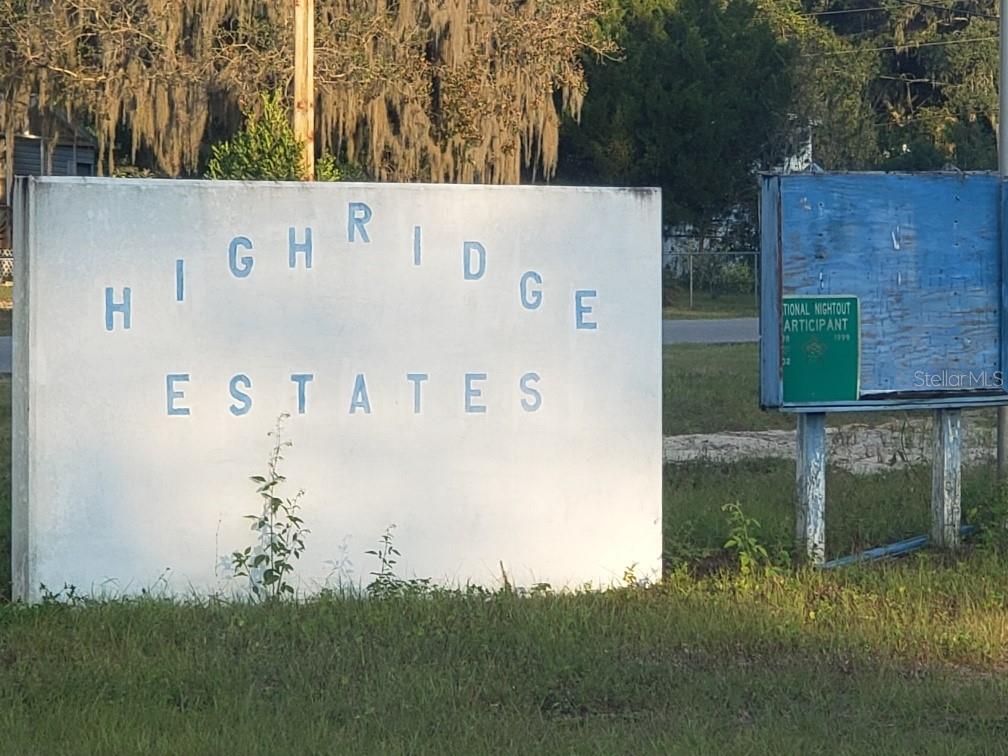 HIGHRIDGE ESTATES