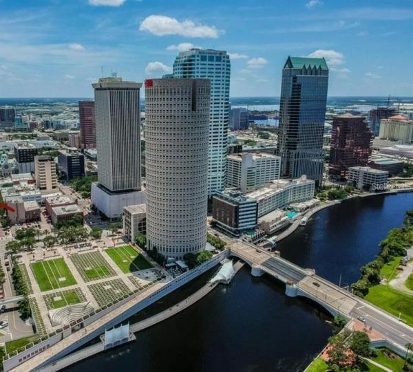 TAMPA GENERAL MAP OF 1853