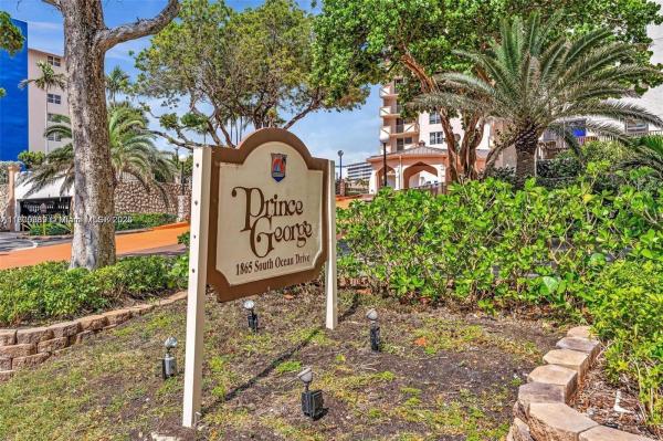 1865 S OCEAN DR #17C, HALLANDALE BEACH, FL 33009
